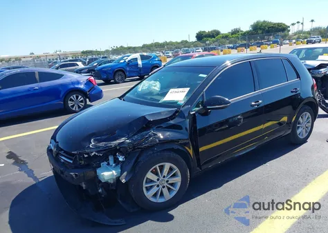 2016 Volkswagen Golf Tsi S 4-Door z USA, uszkodzony, nr VIN 3VW217AU1GM008001